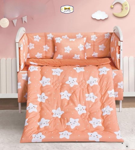 مفارش أيلا سرير اطفال حواجز 5قطع