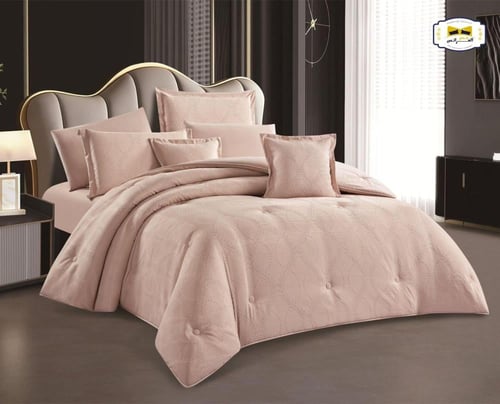 مفرش نفر ونص زيرا مايكروفايبر 5 قطع