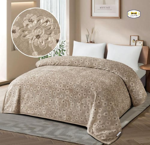 بطانية 6 كيلو مشجرة مقاس 230*210