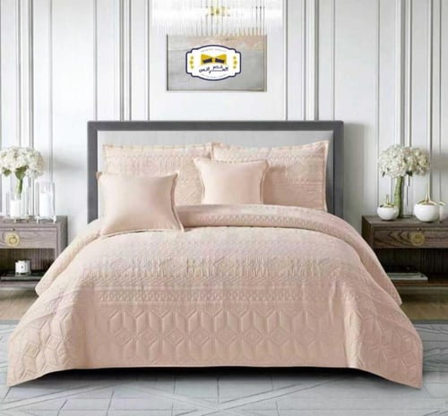 مفرش سكاي مضغوط فاخرنفرين 6 قطع