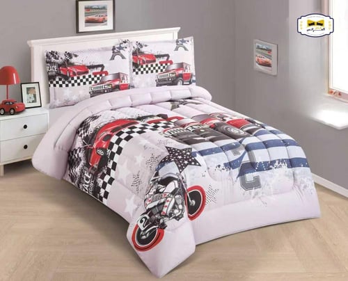 مفرش كينلي اطفال صيفي 4 قطع