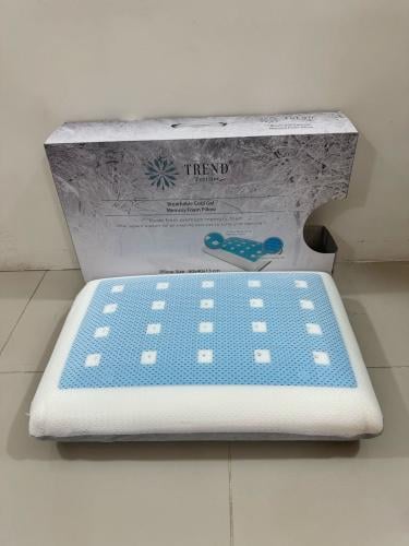 مخدة ميموري فوم مع جل للتبريد