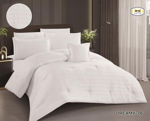 مفرش بيان نفرين7قطع مايكرو فيبر