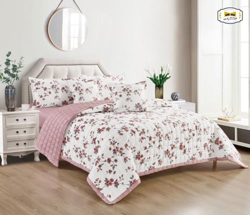 مفرش فلافي سكاي نفرين 6قطع مضغوط وجهين