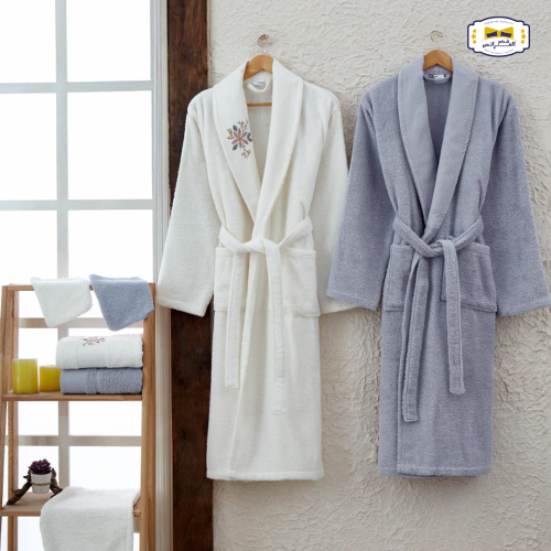 طقم روب حمام تركي 11 قطعة فري سايز