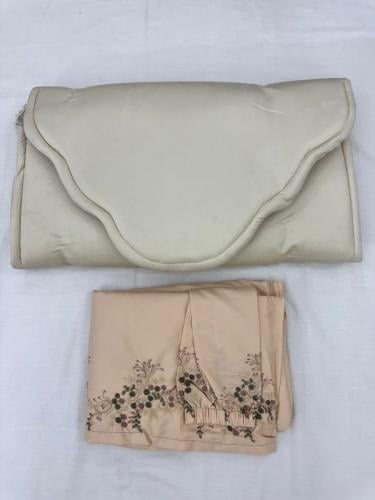 طقم صلاه سجاده طبي مع شرشف مرد مطرز