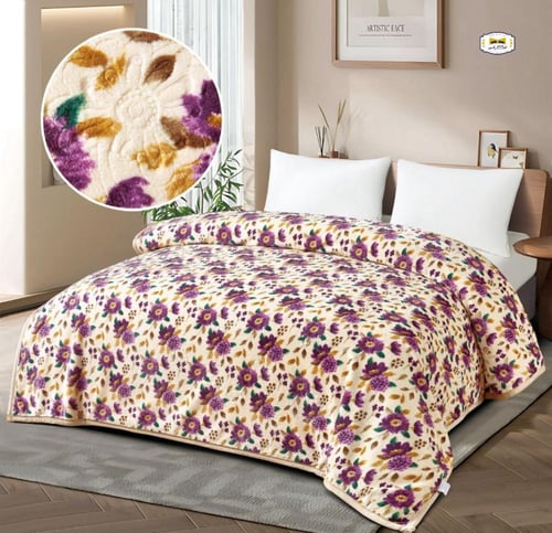 بطانية 6 كيلو مشجرة مقاس 230*210