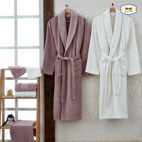 طقم روب حمام تركي 11 قطعة فري سايز