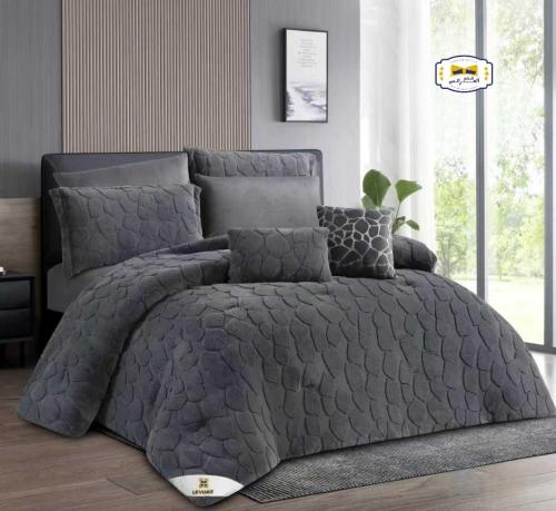 مفرش شتوي نفرين محفر فروه الأرنب 8 قـطـع