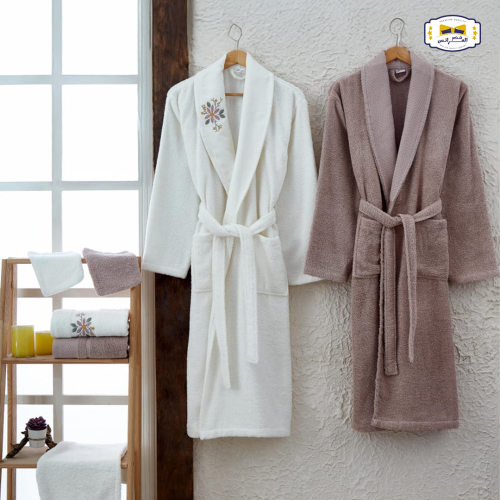 طقم روب حمام تركي 11 قطعة فري سايز