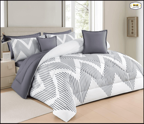 مفرش صيفي مكروفابير 8 قطع نفرين - مارلي