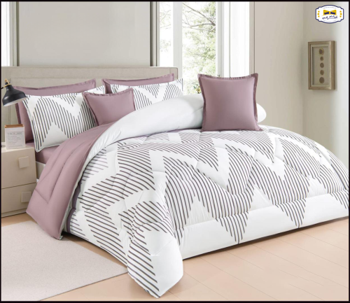 مفرش صيفي مكروفابير 8 قطع نفرين - مارلي