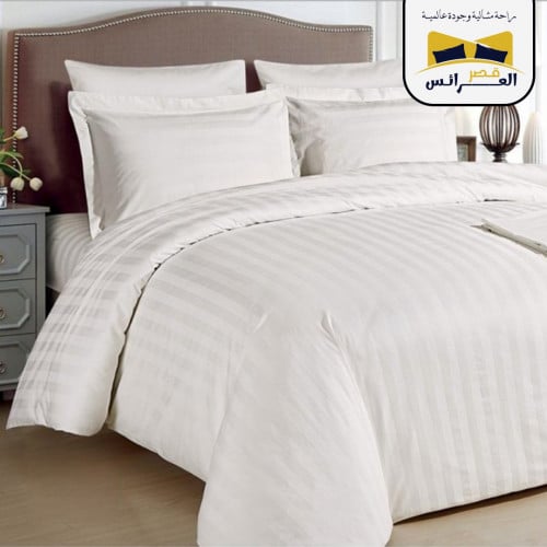مفرش سوفت بيوتي فندقي قطن 100%