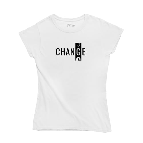 تيشيرت بكلمة تغيير - 0636