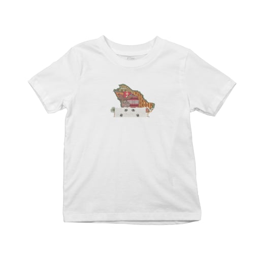 تيشيرت بتصميم يوم التأسيس السعودي - SN0037