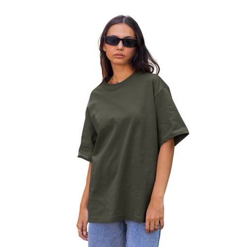 تيشيرت أوفر سايز ستايل كوري قطن عالي الجودة - T300...