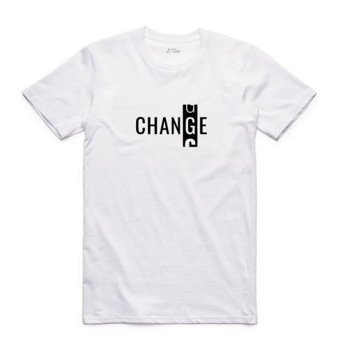 تيشيرت بكلمة تغيير - 0636