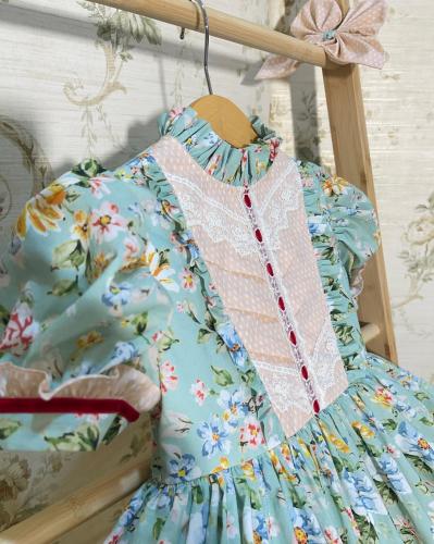 فستان مورد جميل