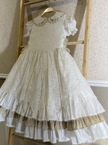 فستان دانتيلات فرنسيه