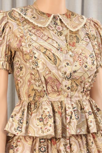 طقم تنوره بأقمشة إسبانيه لامعه انيق