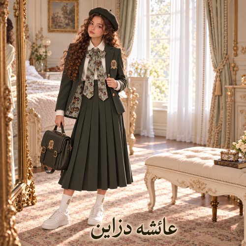 طقم زيتي متوسط