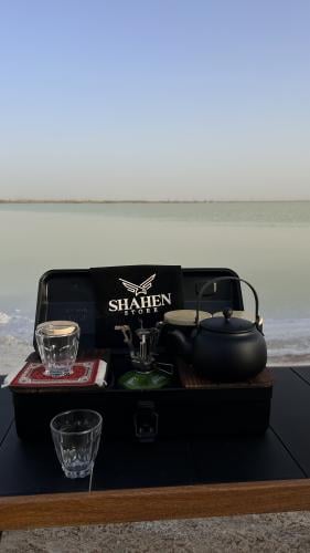 عزبه شاهي بالون الاسود الملكي+ابريق اسود