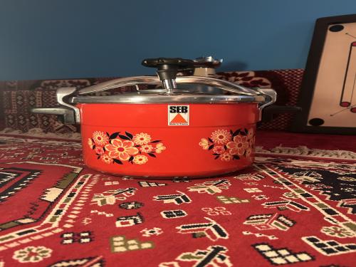 8L pressure cooker Moroccan steel