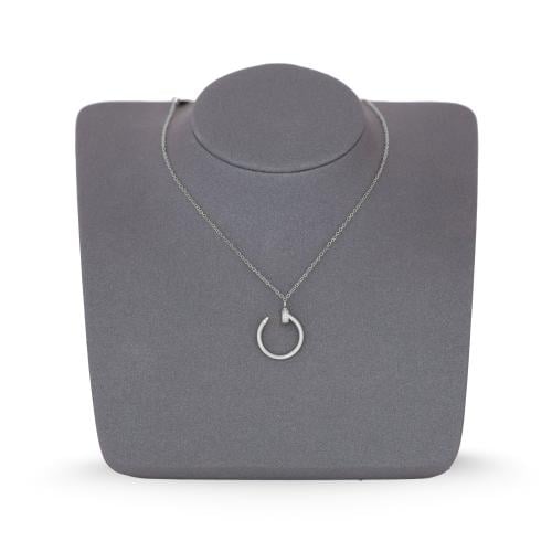 سلسال ألماس فضي من فايلت