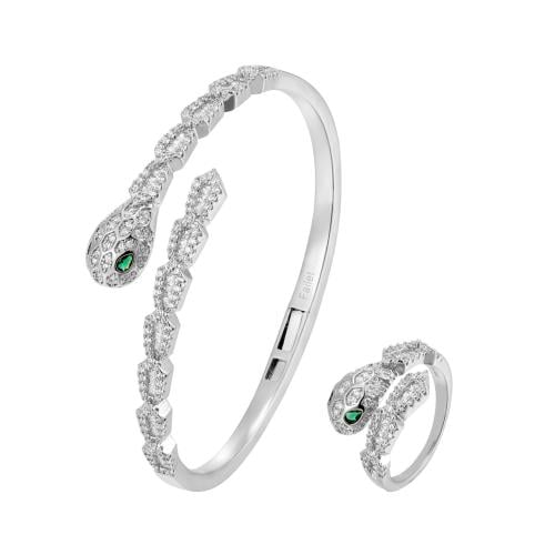 اسواره زركون فضي من فايلت