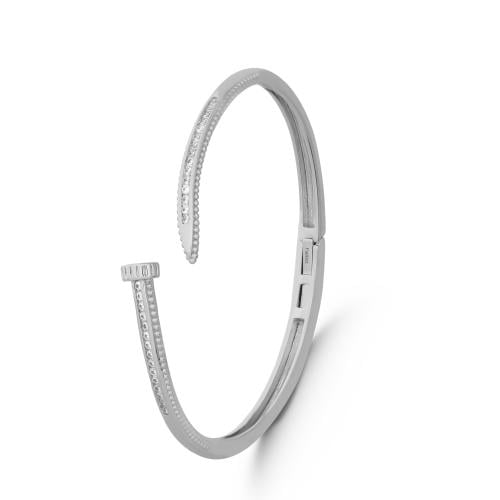 اسواره ستايل فضي من فايلت