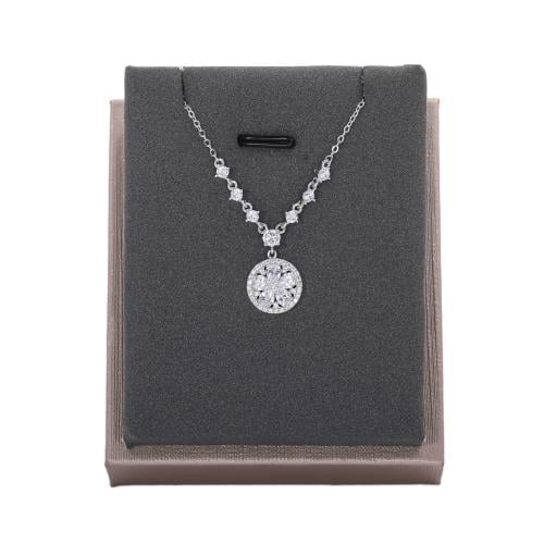 سلسال زركون فضي ماركة فايلت