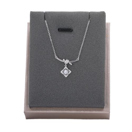 سلسال زركون فضي ماركة فايلت