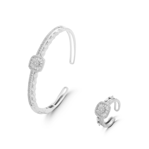 اسواره زركون فضي من فايلت