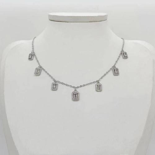 تشوكر زركون فضي من ماركة فايلت