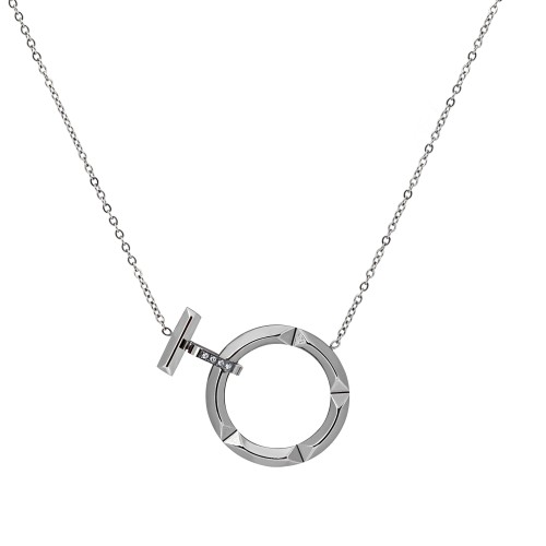 سلسال ألماس فضي من ماركة فايلت