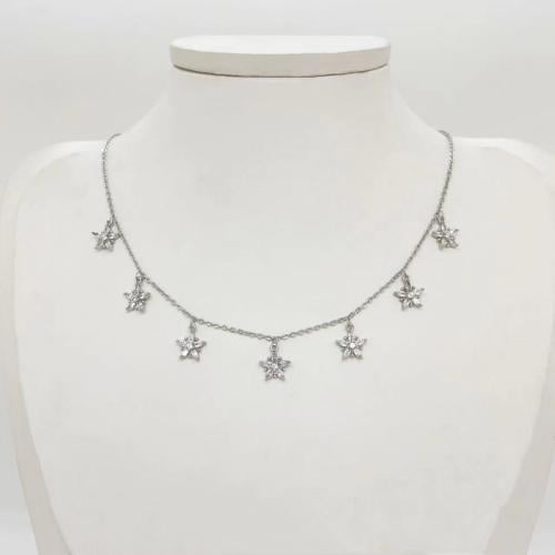 تشوكر زركون فضي من ماركة فايلت