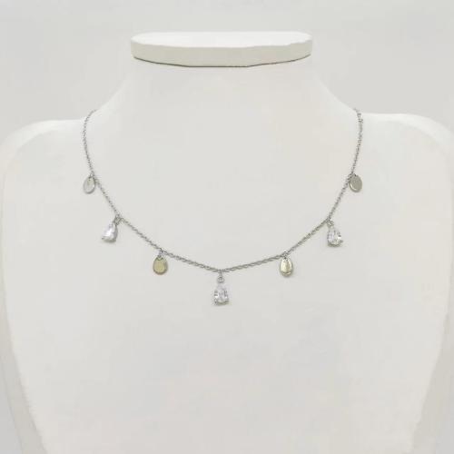 تشوكر زركون فضي من ماركة فايلت