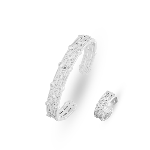 اسواره زركون فضي من ماركة فايلت