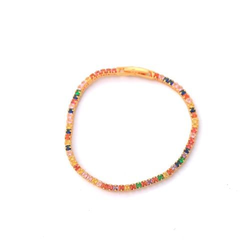 اسواره زركون ناعم ذهبي ملون من ماركة فايلت