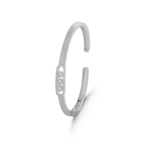 اسواره ستايل فضي من ماركة فايلت