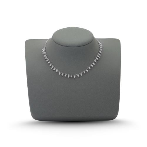 تشوكر زركون فضي من ماركة فايلت