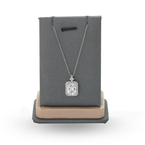 سلسال زركون فضي ماركة فايلت