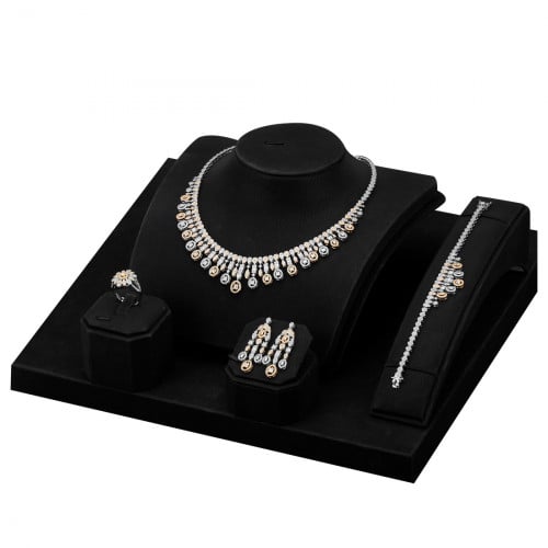 طقم زركون مكس من ماركة فايلت