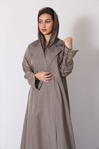 عبايه حرير مغسول 111#