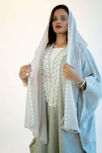 عبايه لينن 123#