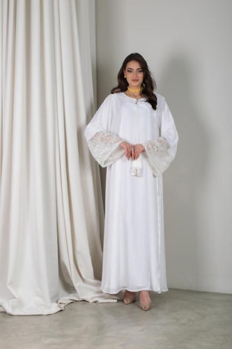 جلابيه مخمل حرير وجوبير 238#