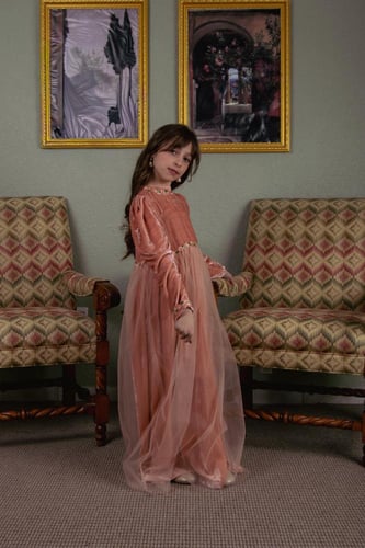 جلابيه مخمل وتل 448#