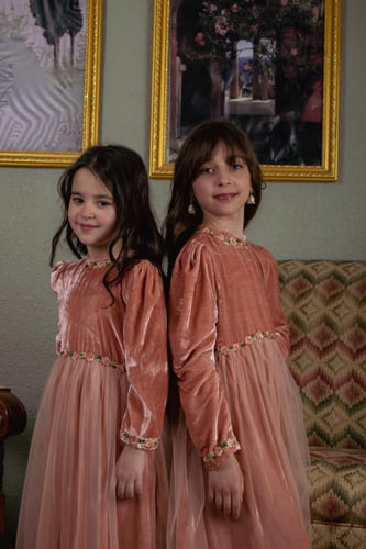 جلابيه مخمل وتل 448#