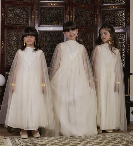 جلابية قطن مطرز 193#