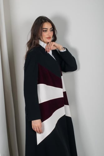 عبايه بليزر كريب